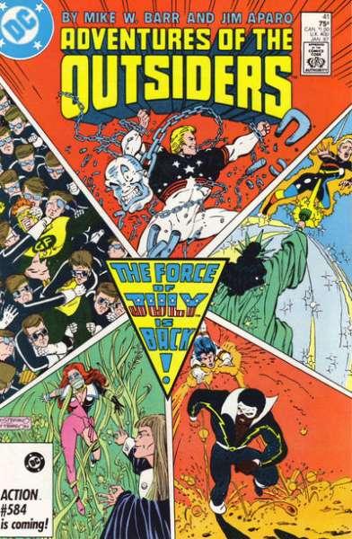 Adventures of the Outsiders   #41, VF+ (Stock photo)