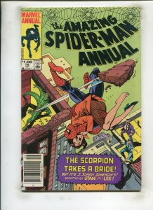 AMAZING SPIDER-MAN ANNUAL #18 (9.2) NEWSSTAND!! 1984
