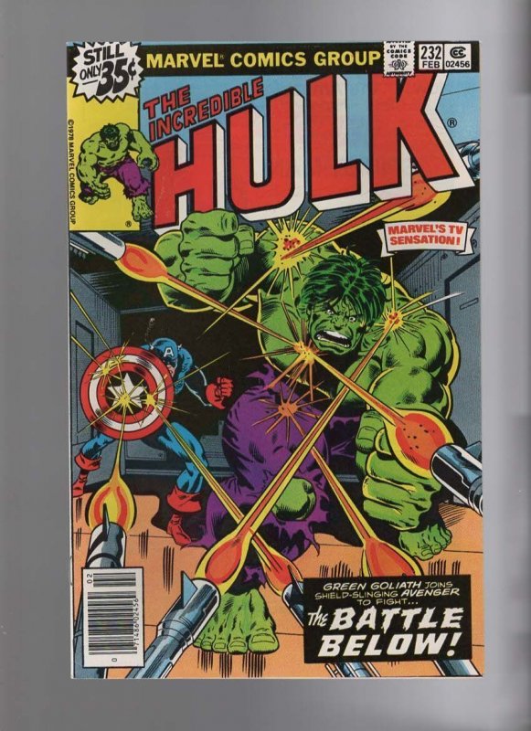The Incredible Hulk #231,232,233,235,236, (1979)