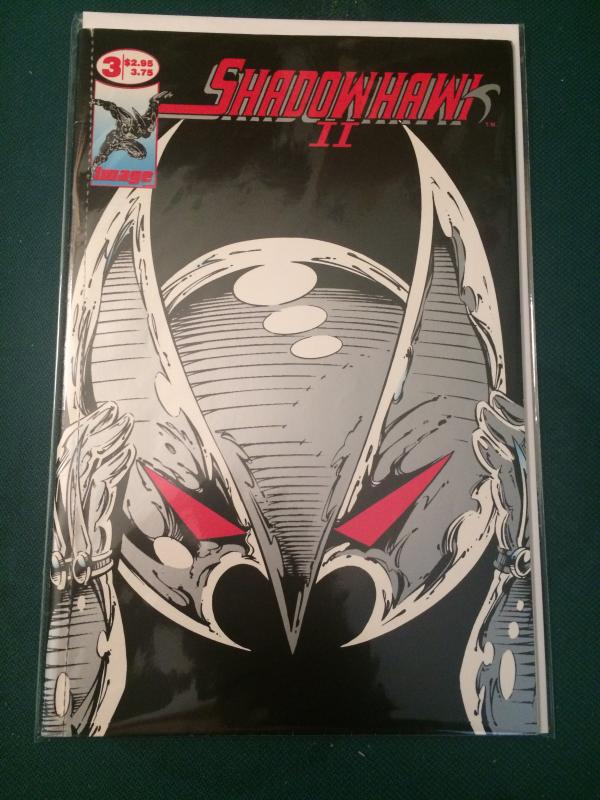 Shadowhawk II #3 perforated foldable cover