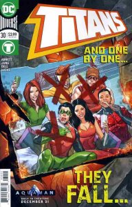 TITANS (2016 DC) #30 CVR A BEN OLIVER