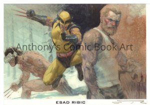 Wolverine, Weapon X & Old Man Logan Print of Painted Art - Signed by Esad Ribic
