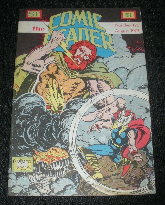 1979 THE COMIC READER Fanzine #171 FVF 7.0 Keith Pollard Thor