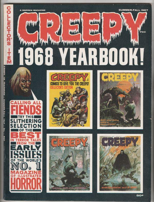 Creepy 1968 Yearbook #1 (Sep-67) VF/NM High-Grade 