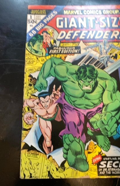 Giant-Size Defenders #1  (1974)dr strange, hulk