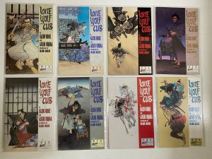 Lone Wolf and Cub lot 33 different from #1-40 #1 is 3rd printing 8.0 VF (1987-90 