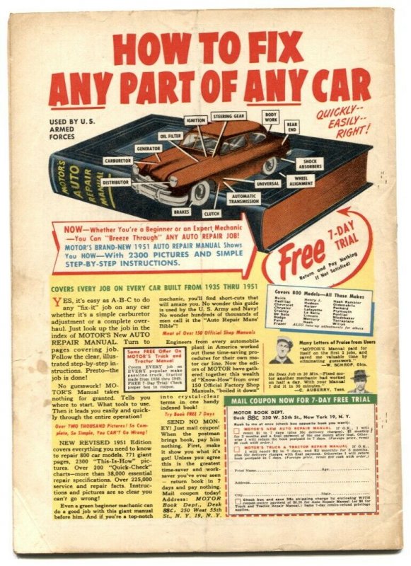 Straight Arrow #24 1952 - Western comic book VG