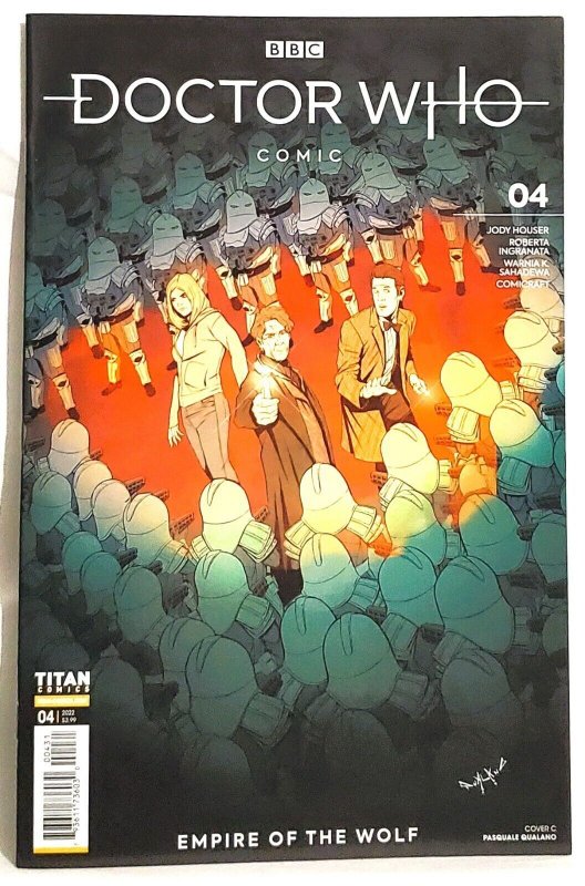 DOCTOR WHO Empire of the Wolf #1 - 4 Cover C by Various Artists Titan Comics