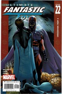 Ultimate Fantastic Four #22 Mark Millar Greg Land Magneto NM