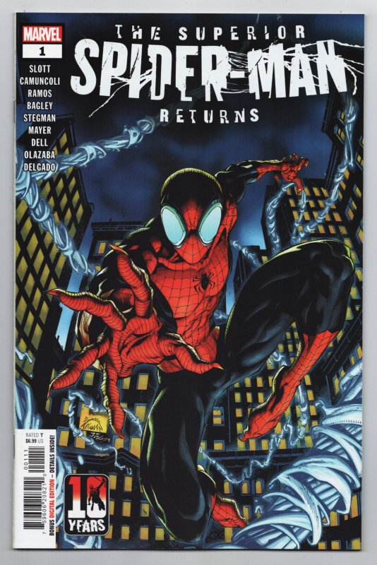 Superior Spider-Man Returns #1 Stegman Main Cvr (Marvel, 2023) NM