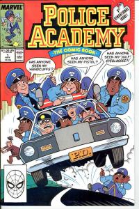 Police Academy #1 VG ; Marvel | low grade comic