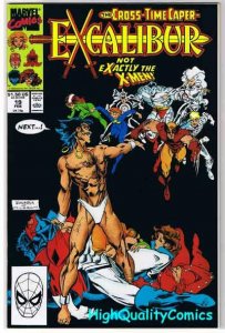 EXCALIBUR #15 16 17 18 19, NM+, Chris Claremont, Captain Britain, 1988