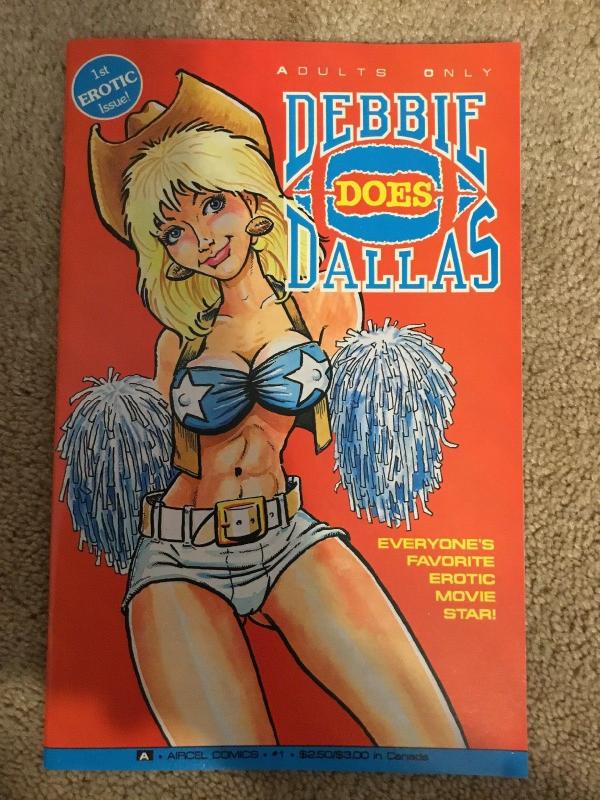 Aircel Comics Debbie Does Dallas 1 * 1991* 1st Erotic Issue * Low Print *