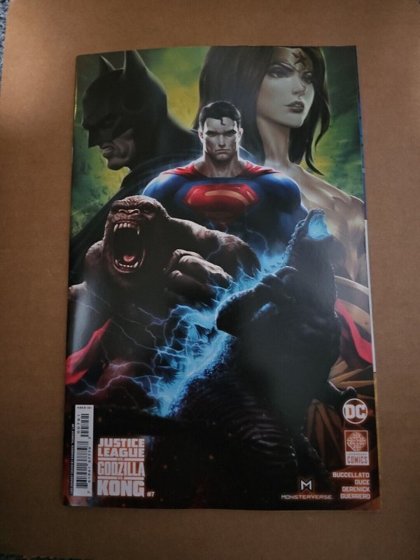 Justice League vs. Godzilla vs. Kong #7 Kendrick Kunnka Lin 1:50 Variant NM