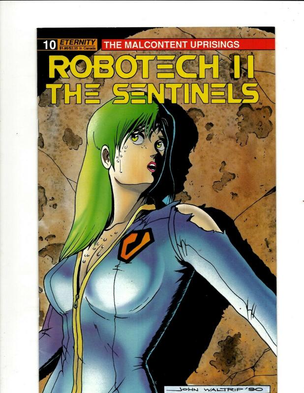 Lot of 12 Robotech II Eternity Comic Books #1 1 2 3 4 5 6 7 8 10 11 12 JF20