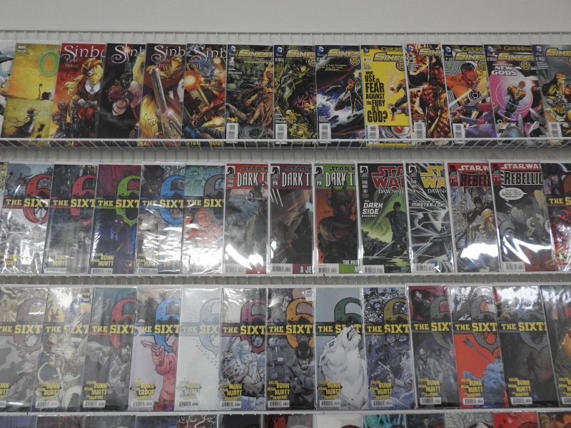 Huge Lot 150+ Comics W/ Silver Surfer, Star Wars, Sixth Gun, +More! Avg VF+ Cond