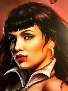 Vampirella #1 Valentine’s Day VIRGIN COVER Shannon Maer EXCLUSIVE LTD 500 NM+