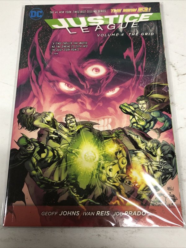 Justice League Vol.4: The Grid (2014) Dc Comics TPB SC Geoff Johns