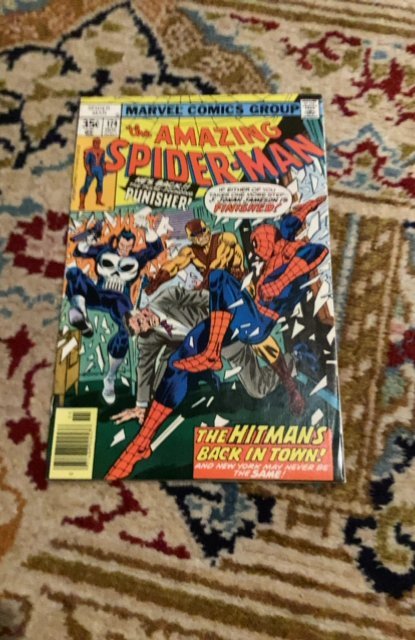 The Amazing Spider-Man #174 (1977) High-Grade NM- Punisher Hitma! Lynchburg CERT