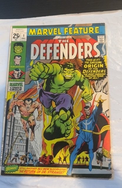 Marvel Feature #1 (1971)the origin of the Defenders