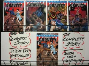 CAPTAIN GRAVITY (1998 PFP) 1-4,Pre. MEXICAN SUPERHERO! COMICS BOOK