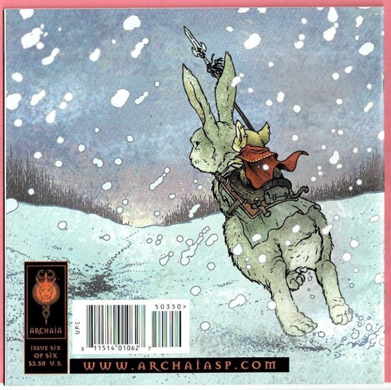 Mouse Guard: Winter 1152 #6 (2009) FN+ (6.5)