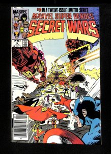 Marvel Super-Heroes Secret Wars #9 Avengers!  Iron Man!