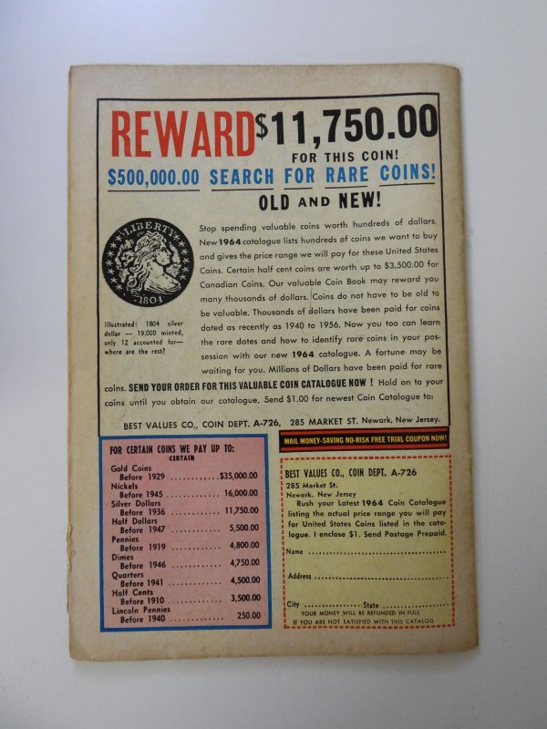 Superman #167 (1964) VG/FN condition