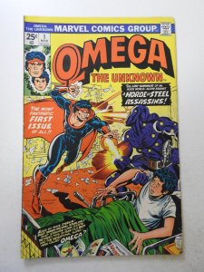 Omega the Unknown #1 (1976) VG+ Condition MVS intact! 1 in tear bc