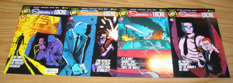 Spencer & Locke #1-4 VF/NM complete series - calvin & hobbes meets sin city 2 3