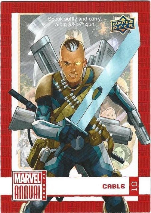 2020-21 Marvel Annual #10 Cable