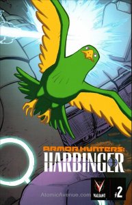 Armor Hunters: Harbinger #2B VF ; Valiant