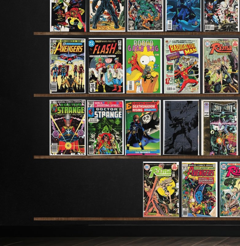Huge Lot 130+ Comics with Marvel&, The Avengers, The Flash, X-Factor & More!