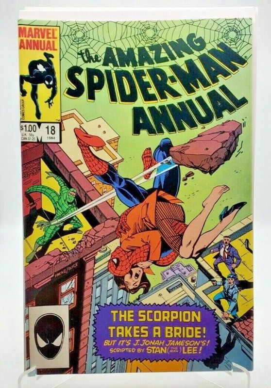The Amazing Spider-Man Annual #18 (1984) Stan Lee  Scorpion takes a Bride, NM
