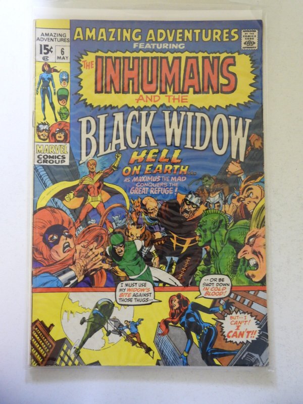 Amazing Adventures #6 (1971) Black Widow