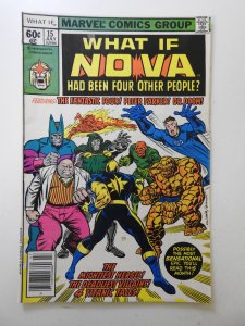 What If? #15 (1979) Starring Nova! Sharp VG/Fine Condition!
