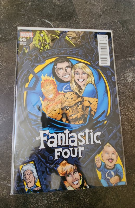 Fantastic Four #645 Golden Cover (2015)