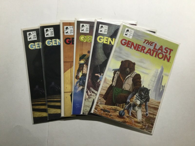 The Last Generation 1-5 1 2 3 4 5 Lot Run Set Near Mint Nm Black Tie Comics