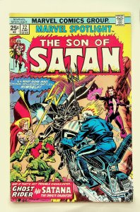 Marvel Spotlight #22 Son of Satan (Jun 1975, Marvel) - Very Good