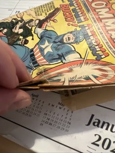 Sgt. Fury and His Howling Commandos 13 Captain America 1964 Low Grade