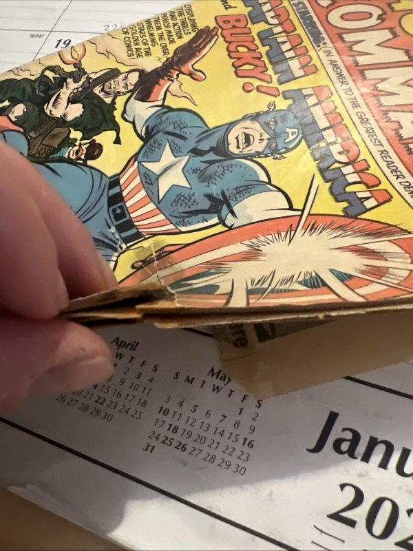 Sgt. Fury and His Howling Commandos 13 Captain America 1964 Low Grade