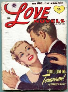 Love Novels Pulp February 1953- You'll Love Me Tomorrow VG