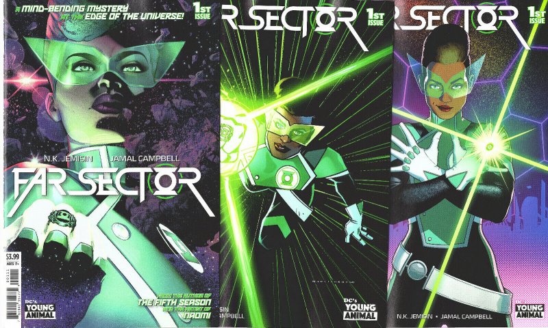 Far Sector 1  N.K. Jemisin A/C- 3 J. Campbell, Variants Martinbrough, McKelvie