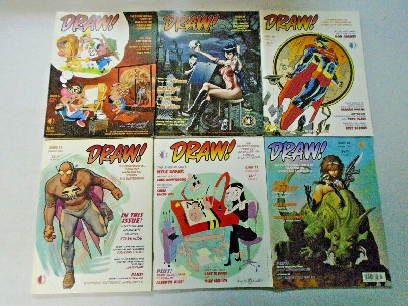 Draw! Magazine Lot From #6-23 14 Different