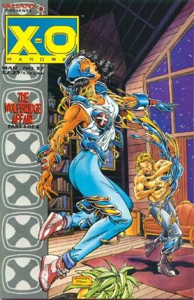 X-O Manowar (1992 series) #37, VF+ (Stock photo)