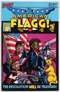 American Flagg! #12 (1984) American Flagg