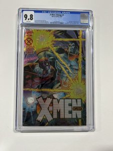 X-MEN OMEGA 1 CGC 9.8 WHITE PAGES MARVEL COMICS 1995 