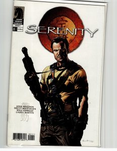 Serenity #1 Hitch Cover (2005) Captain Malcolm Reynolds