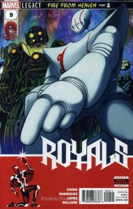 Royals (Marvel) #9 VF ; Marvel | Inhumans Al Ewing