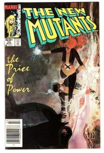 NEW MUTANTS #25-nm- First Legion appearance-TV show-Marvel comic